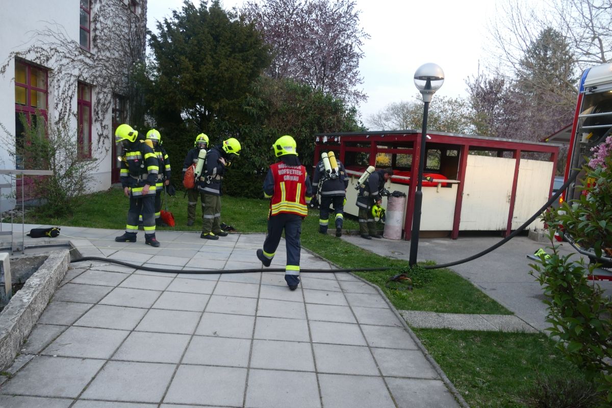 FF Weinburg Atemschutzübung